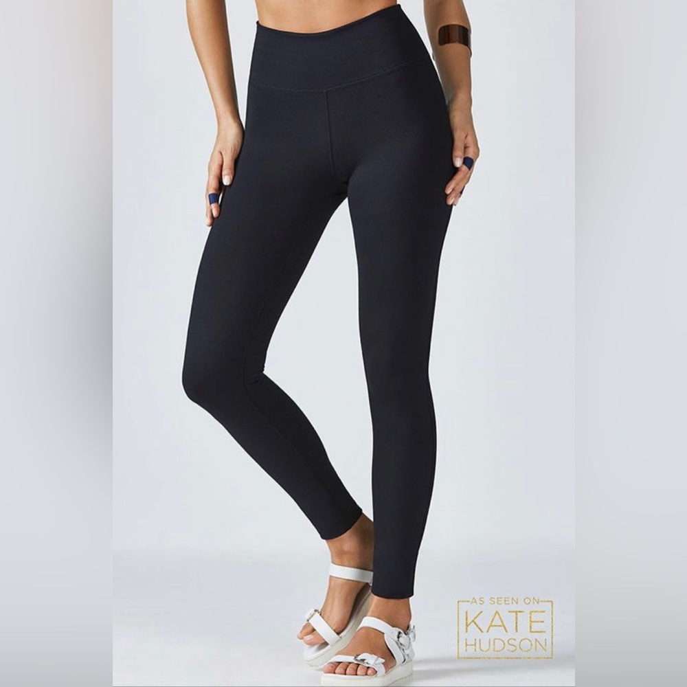 Fabletics Lisette Leggings. Black. Tall Small.